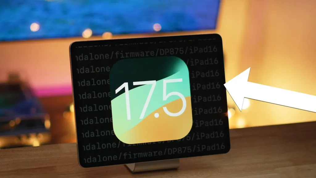 iPadのiOS 17.5