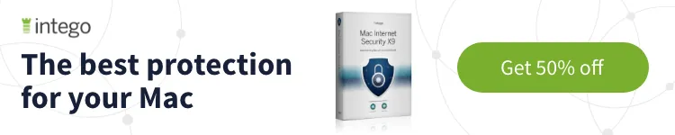Intego Mac Security X9 50%オフ