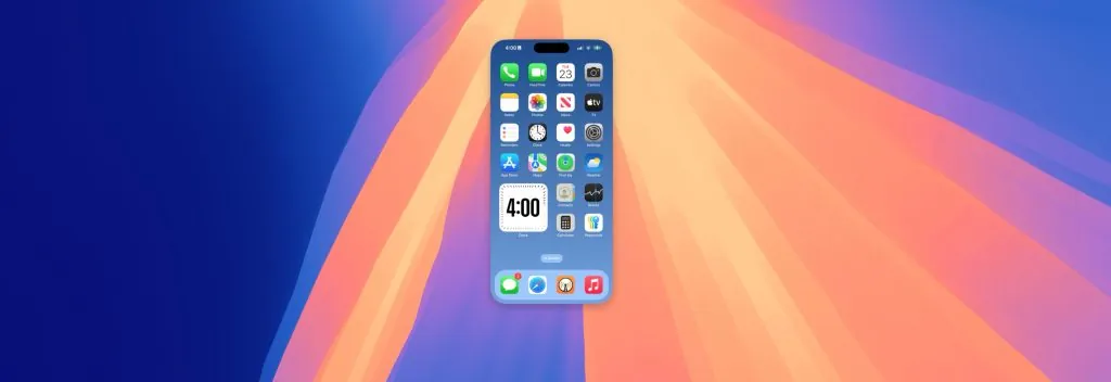 iPhoneミラーリング実寸大